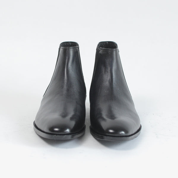 手染め「千手染(パティーヌ)」のサイドゴア革靴