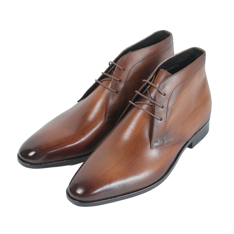 手染め「千手染(パティーヌ)」のチャッカーブーツ