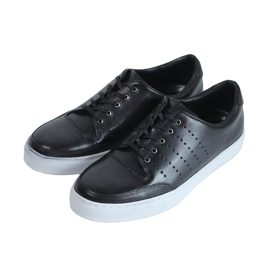 手染め「千手染（パティーヌ）」のパンチングスニーカー