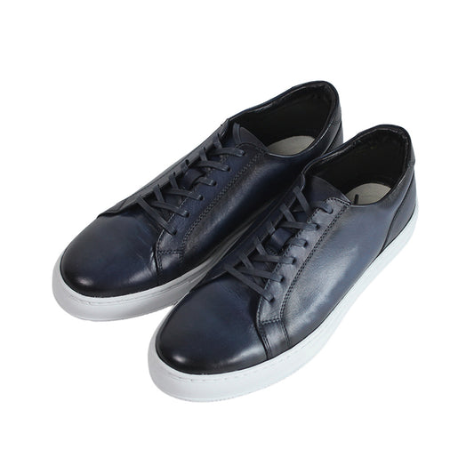 手染め「千手染（パティーヌ）」のレースアップスニーカー