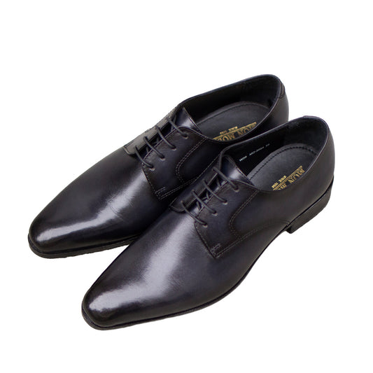 外羽根プレーン 革靴 メンズ マッケイ製法｜千手染 本革ビジネスシューズ 10カラー