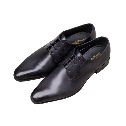 外羽根プレーン 革靴 メンズ マッケイ製法｜千手染 本革ビジネスシューズ 10カラー