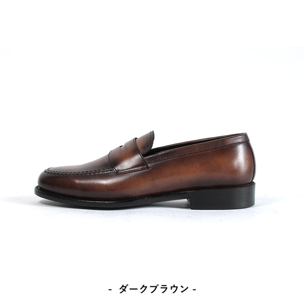 ローファー 革靴 メンズ グッドイヤー製法｜千手染 本革ビジネス