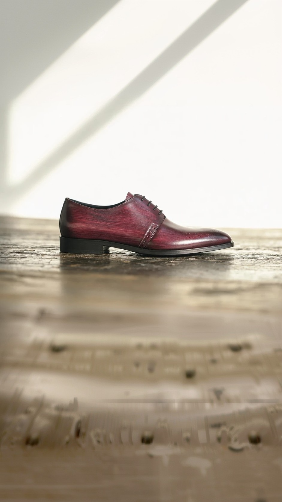 外羽根プレーン 革靴 メンズ マッケイ製法｜千手染 10カラー – Mon