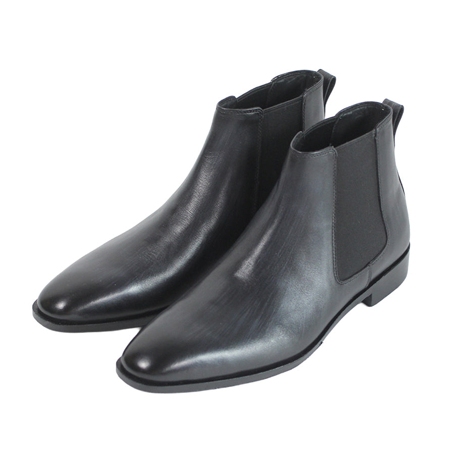 手染め「千手染（パティーヌ）」のサイドゴアブーツ