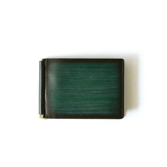 マネークリップ|手染め「千手染」 本革マネークリップ